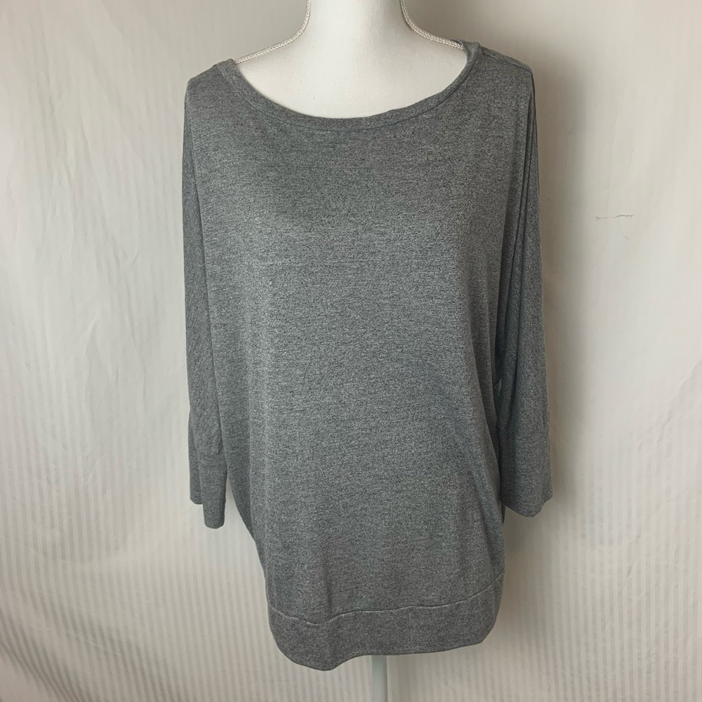 Soft gray top
